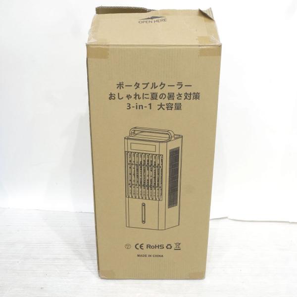 ポータブルクーラー FK2402Y-S 10.0L大容量タンク搭載 冷風扇 冷風機