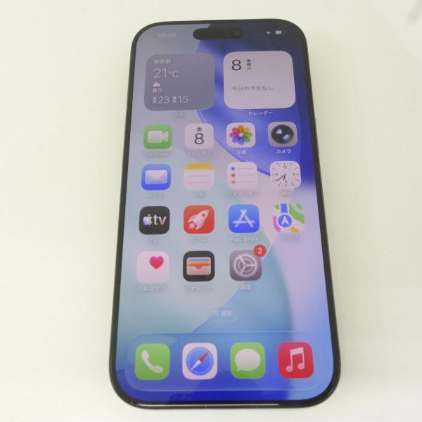 SIMフリー】iPhone 16 Pro 256GB ブラックチタニウム MYN03J/A