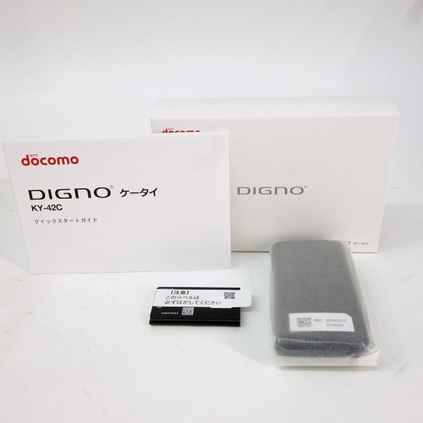 未使用】docomo DIGNO ケータイ KY-42C ブラック 利用○ : お宝ストア