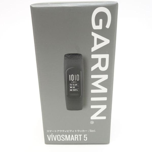 GARMIN ガーミン VIVOSMART 5 ブラック Lサイズ 010-02645-64 スマート