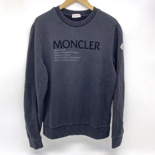 MONCLER モンクレール MAGLIA GIROCOLLO フロントロゴデザイン クルー