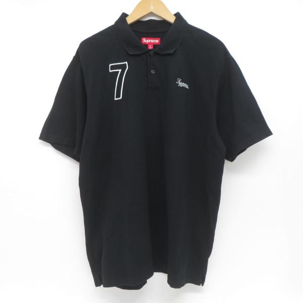 Supreme シュプリーム Cursive Polo カーシブ ポロシャツ 半袖 XL