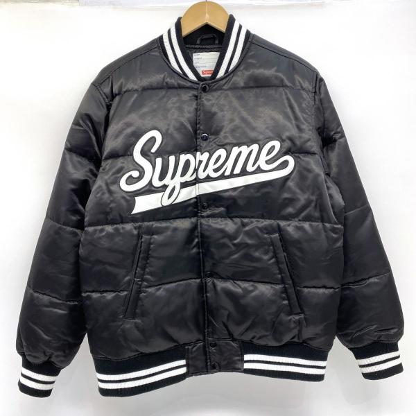 Supreme シュプリーム Script Varsity Puffy Jacket スタジャン
