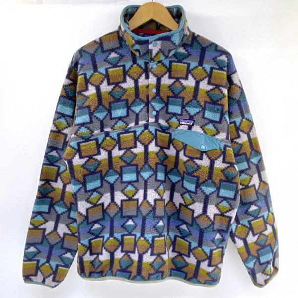 patagonia パタゴニア シンチラ スナップT フリースジャケット 総柄