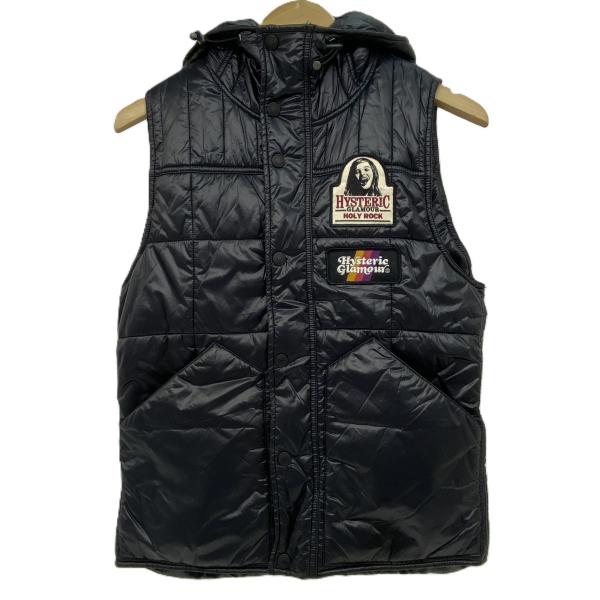 HYSTERIC GLAMOUR プリマロフトベスト HYSTERIC GLAMOUR ヒステリックグラマー ワッペン プリマロフトベスト