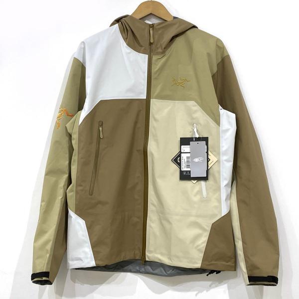 ARC'TERYX アークテリクス X000009269 × BEAMS Beta Jacket Nagomi ビームス 別注 ベータSL ゴアテックス ナイロン シェルジャケット 和み ホワイト系 ベージュ系 XXL【中古】 ARC'TERYX×BEAMS アークテリクス ビームス Beta Jacket Nagomi ベータ