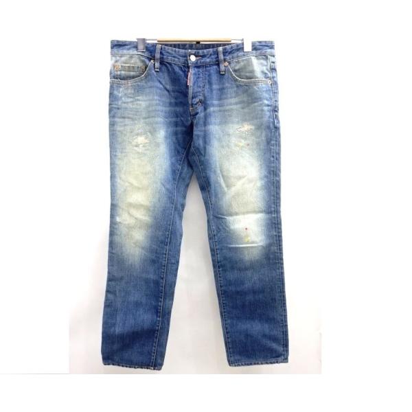 DSQUARED2 デニムパンツ フラップポケット ボタンフライ サイズ 44 DSQUARED2 デニムパンツ フラップポケット ボタンフライ サイズ