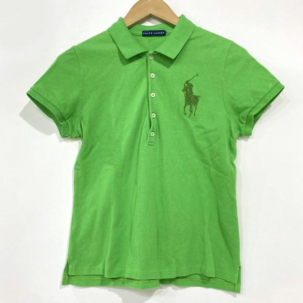 ラルフローレン 半袖ポロシャツ サイズL ラインストーン ビッグポニー RALPH LAUREN ラルフローレン ラインストーン ビッグポニー ポロシャツ