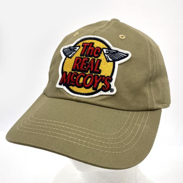 THE REAL MCCOY'S ザリアルマッコイズ LOGO BASEBALL CAP キャップ