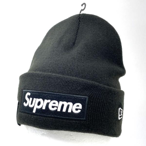 未使用】Supreme×New Era シュプリーム ニューエラ BOX LOGO ビーニー
