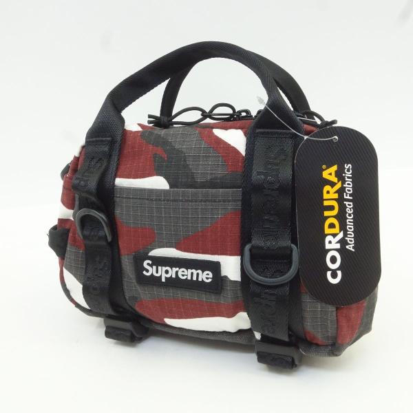 バッグ Supreme Mini Duffle Bag Red Camo 未使用】Supreme Mini Duffle Bag Red Camo シュプリーム ミニダッフル