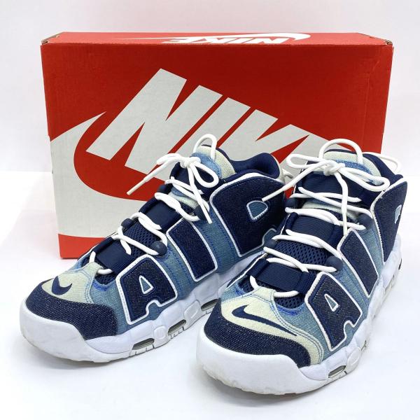 NIKE AIR MORE UPTEMPO 96 QS ナイキ エアモアアップテンポ CJ6125-100 US9.5 27.5cm 箱有 ※中古