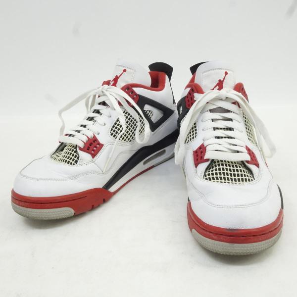 NIKE ナイキ AIR JORDAN 4 RETRO エアジョーダン レトロ DC7770-160 US10 28cm 箱無し ※中古