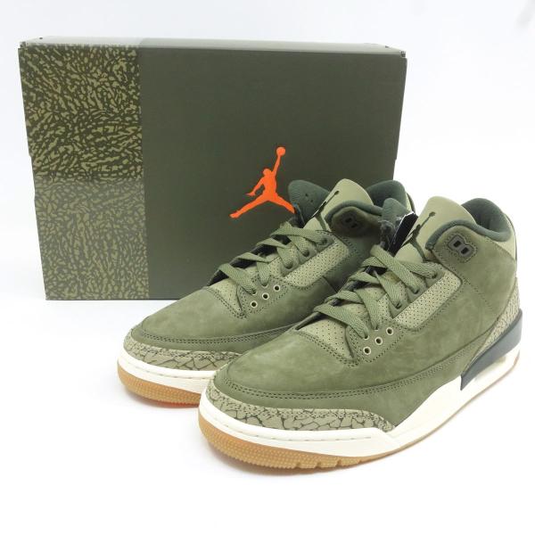 【未使用】NIKE ナイキ AIR JORDAN 3 RETRO エアジョーダン レトロ DN3707-202 US9.5 27.5cm 箱有