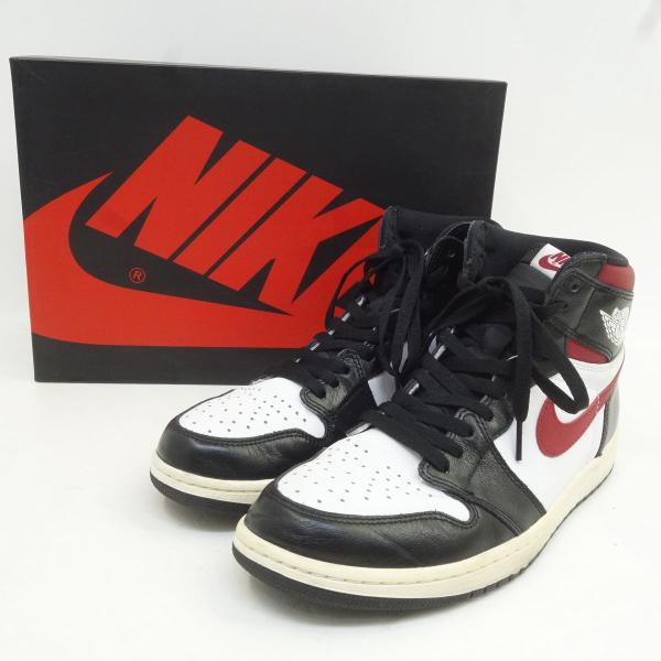 NIKE ナイキ AIR JORDAN 1 RETRO HIGH OG エアジョーダン レトロ 555088-061 US10 28cm 箱有 ※中古