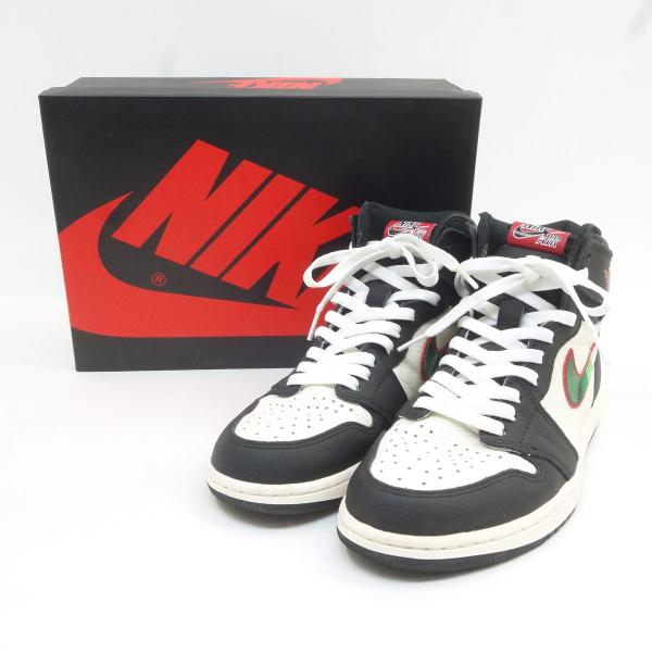 NIKE ナイキ AIR JORDAN 1 RETRO HIGH OG エアジョーダン レトロ 555088-015 US9 27cm 箱有 ※中古