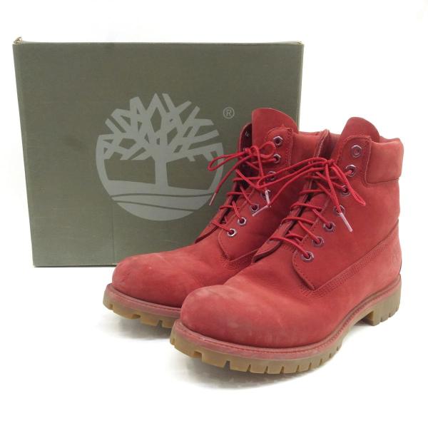 1600　ティンバーランド　27cm　6インチプレミアムブーツ　A1149　赤 Timberland ティンバーランド 6インチ プレミアム ブーツ A1149 US9.5