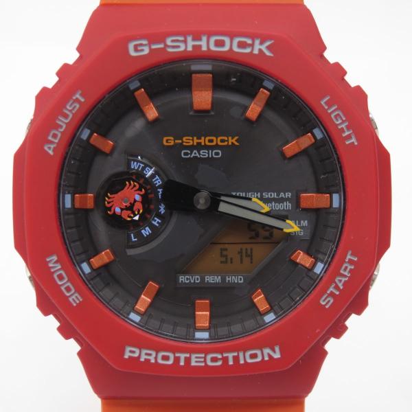 CASIO カシオ/G−SHOCK/チャールズダーウィンコラボ/タフソーラー/GA-B2100DF-4AJR/F9J***/SAランク/19【中古】 CASIO カシオ G-SHOCK Charles Darwin チャールズ・ダーウィン財団