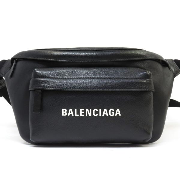 バレンシアガ エブリデイ ロゴ ベルトバッグ 552375 ウエストポーチ Sランク】 BALENCIAGA バレンシアガ エブリデイ ベルトバッグ 552375