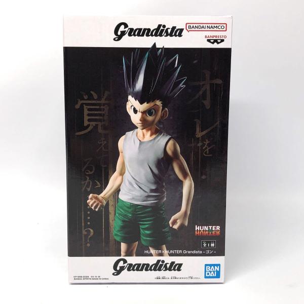 【未開封】 BANDAI SPIRITS HUNTER×HUNTER Grandista-ゴン- フィギュア ※テープ二重貼り 【津山店】