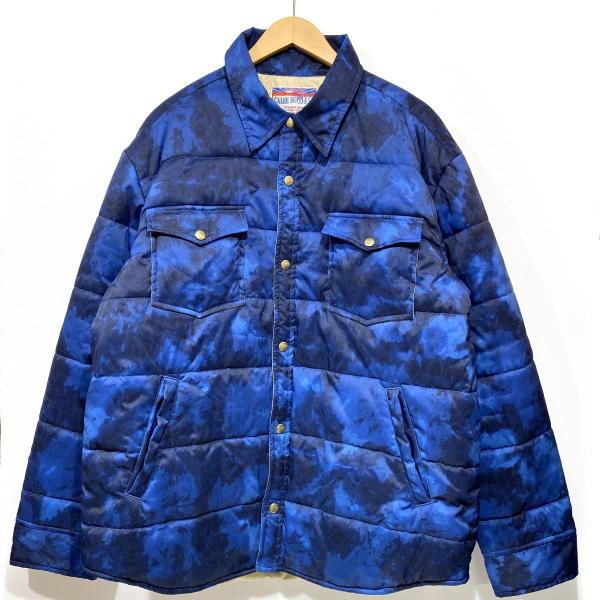 CALEE SUPPLY Co. 中綿ジャケット CL-19AW049 ネイビー メンズ XL