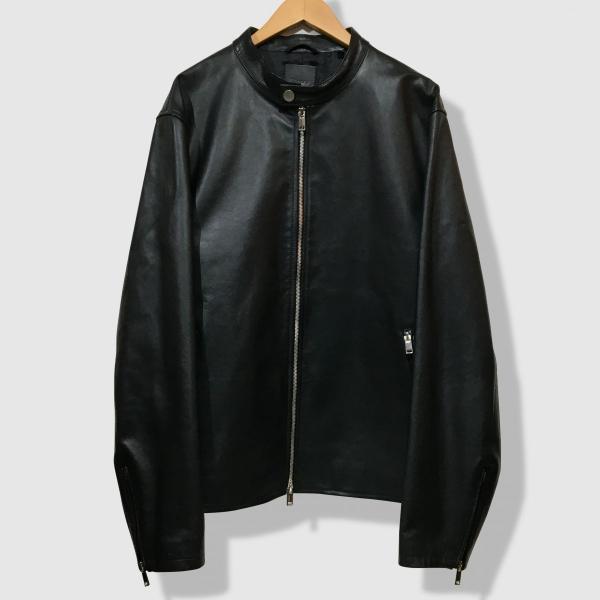 セオリー Theory シングルライダース ジャケット メンズ XXL ブラック