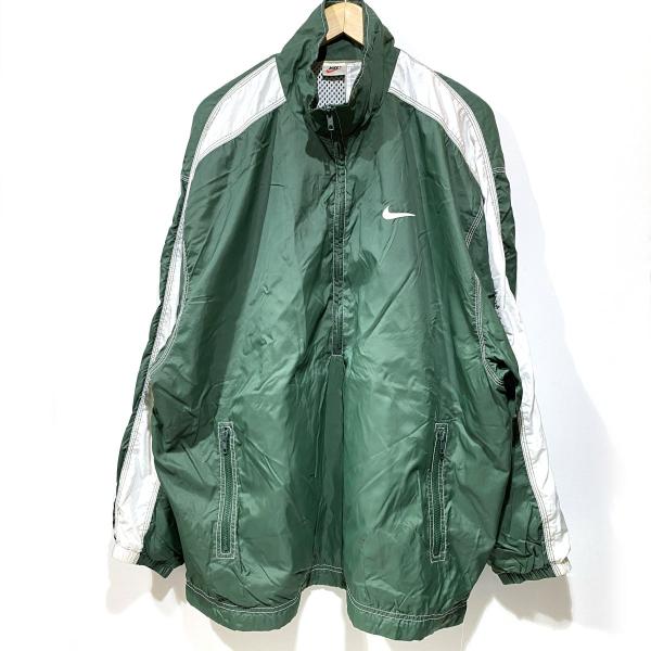 NIKE ナイキ ハーフジップ ナイロン ジャケット アノラック NIKE ナイキ ハーフジップ ナイロンジャケット アノラック 銀タグ