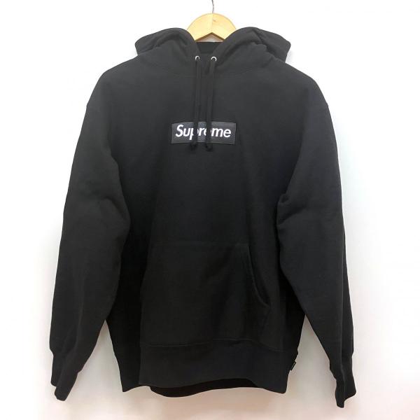 【激レア】SUPREME シュプリーム　パーカー　ボックスロゴ　黒　スウェット Supreme Box Logo Hooded Sweatshirt Black