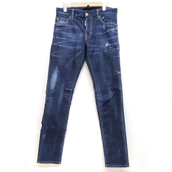 DSQUARED2 44サイズ ダークグレー DSQUARED2 ディースクエアード ジーンズ Gパン デニムパンツ サイズ44
