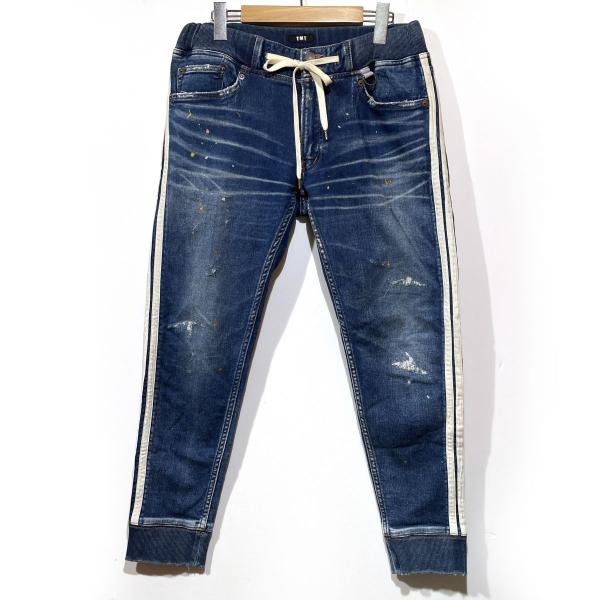 TMT ティーエムティー SWEATLIKE-INDIGO DENIM デニムパンツ ボトムス Ｍサイズ TPT-F1903 ※中古 【津山店】