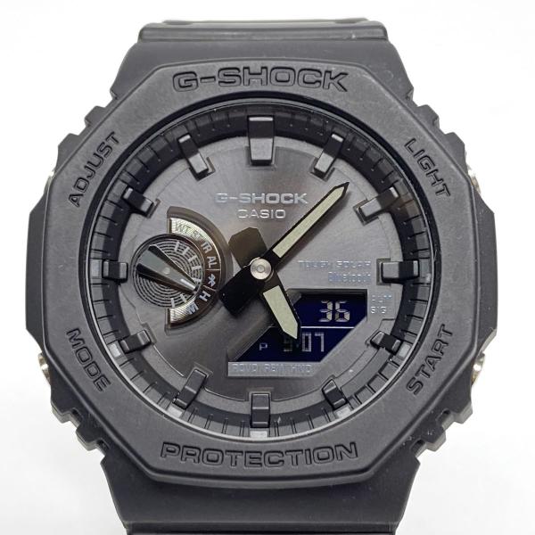 G-SHOCK GA-B2100 ブラック　タフソーラー　used CASIO カシオ G-SHOCK GA-B2100 タフソーラー ブラック 腕時計 ※難あり