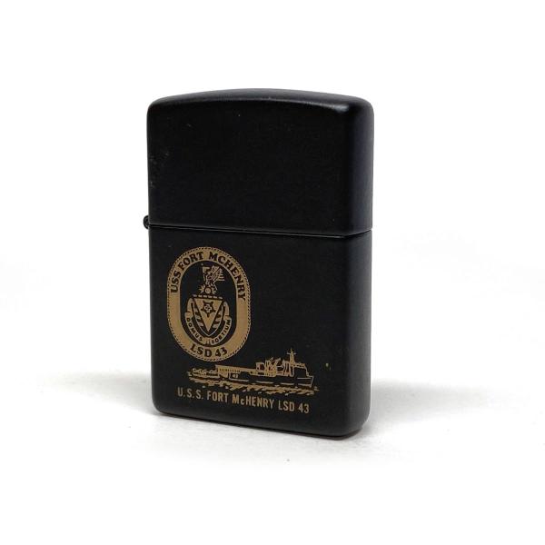 ZIPPO ジッポー USS フォート マクヘンリー LSD-43 オイルライター