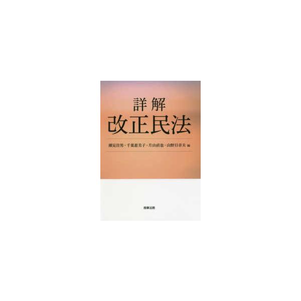 詳解 改正民法