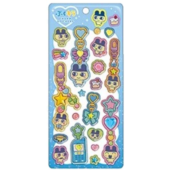 5月上旬販売予定】たまごっち「ぷくキラチャームステッカー まめっち