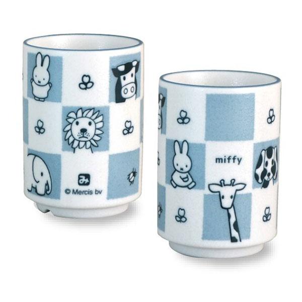 Miffy（ミッフィー） ミッフィー「ミッフィー湯呑(どうぶつ(青