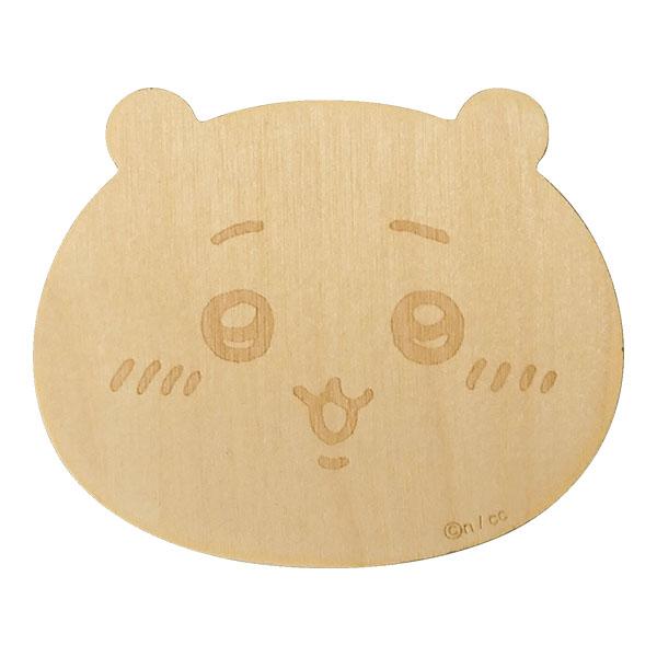 【海外販売NG】ちいかわ「木製コースター(ちいかわ)」