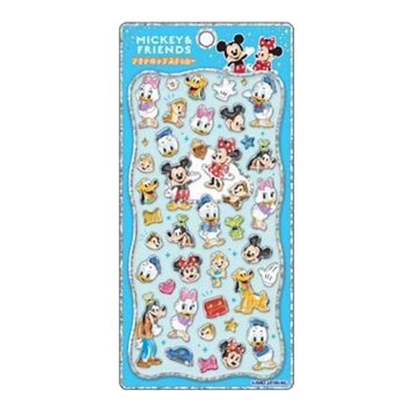 ディズニー「プチドロップステッカー シール(ミッキー＆フレンズ)」