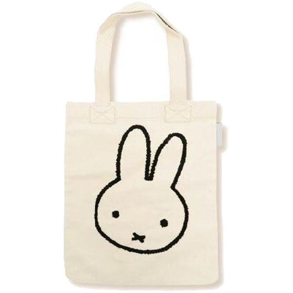Miffy（ミッフィー） ミッフィー「刺繍A4トート(さがら刺繍