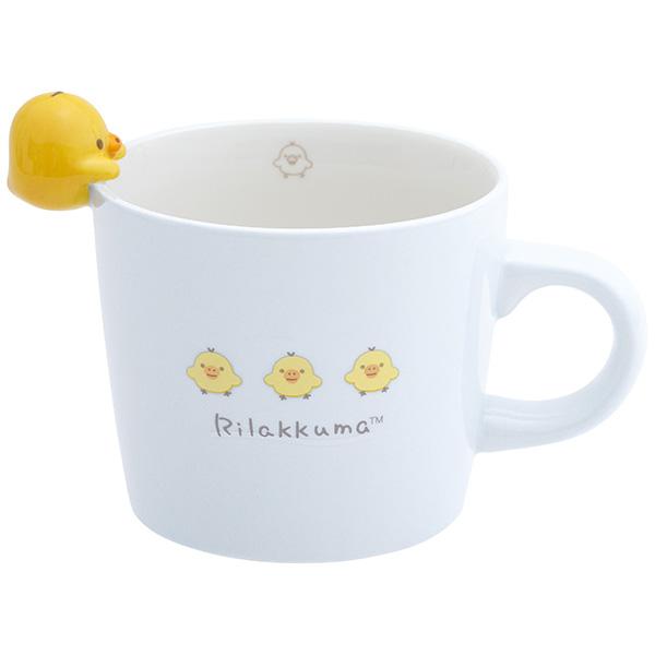 【貴重・廃盤品】サンエックス リラックマ キイロイトリ 陶器マグカップ 箱なし San-X（サンエックス） リラックマ「キッチン雑貨／マスコット付