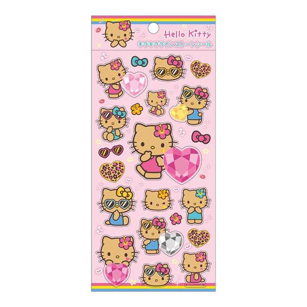 キラキララインストーンシール　drop jewelry サンリオ　11点セット sanrio（サンリオ） 【6月販売予定】サンリオキャラクターズ「キラキラ