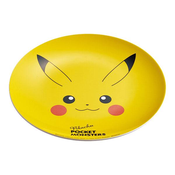 ポケットモンスター「ピカチュウフェイス／薄肉メラミンプレート」