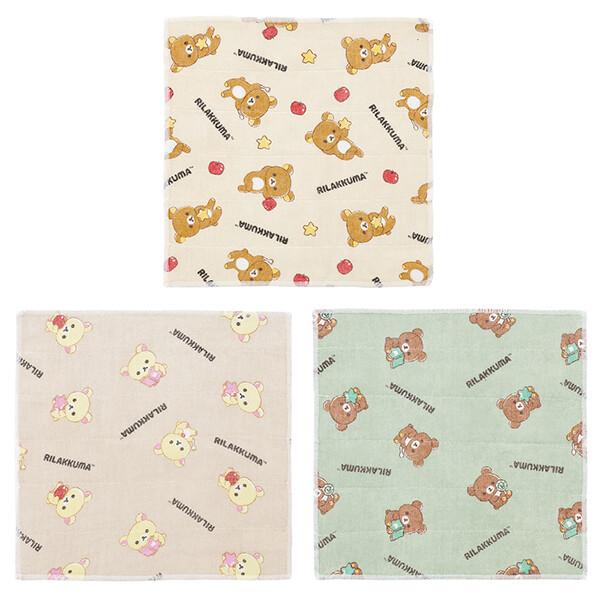 San-X（サンエックス） リラックマ「かや生地ふきん 3枚」 : 金箔屋