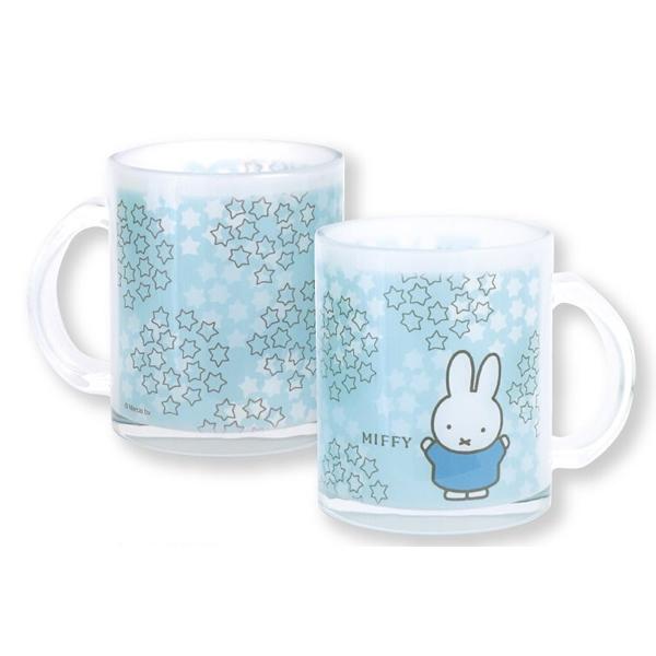 Miffy（ミッフィー） ミッフィー「ガラスマグ（スターリー・ブルー