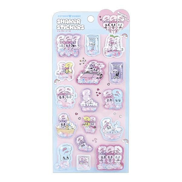 【1月中旬販売予定】エスターバニー「シェイカーシール(みんな集合)」