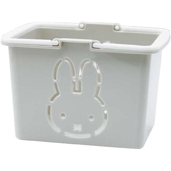 Miffy（ミッフィー） ミッフィー「ミニカラーバスケット(グレー