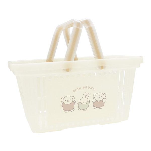 Miffy（ミッフィー） ミッフィー「クリアバスケット(ベージュ