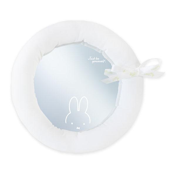 TSF-MF5545390WHミッフィー「クッションフレームミラー(ホワイト)」クッションみたいなふかふか素材のインテリアミラー！■サイズ：約H180×W180×D35mm■パッケージサイズ：約H185×W180×D40mm■材質：ポリエス...