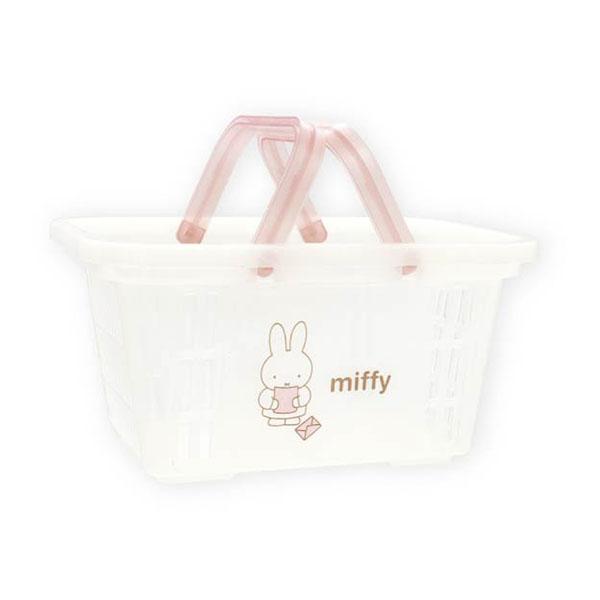 Miffy（ミッフィー） ミッフィー「クリアミニバスケット(ピンク