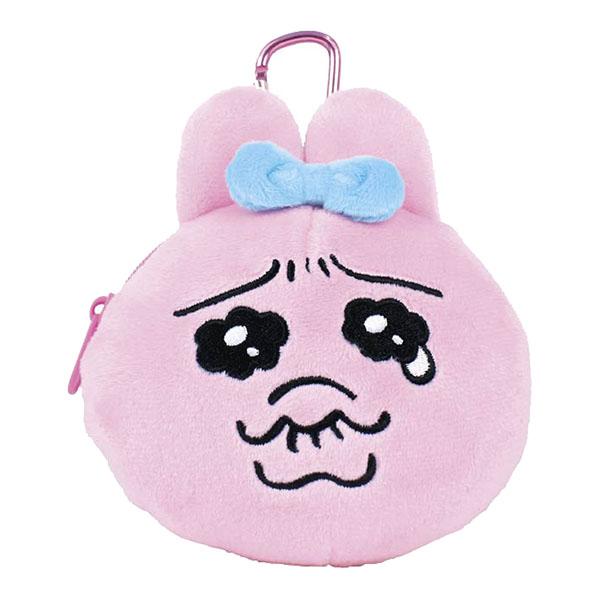 おぱんちゅうさぎ「カラビナ付きぬいぐるみファスナーマスコット(なみ