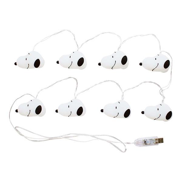 TSF-SN5545175SNスヌーピー「ガーランドライト」お部屋を優しく照らすガーランド！寝室の間接照明としても！明るい時間はお部屋のインテリアとしても！ON→点灯→点滅→OFFをワンタッチでチェンジ！■サイズ（ライト１コ）：約H45×W...